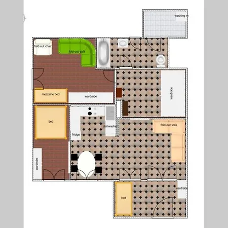 Apartament Z Ogrodkiem شقة سوبوت